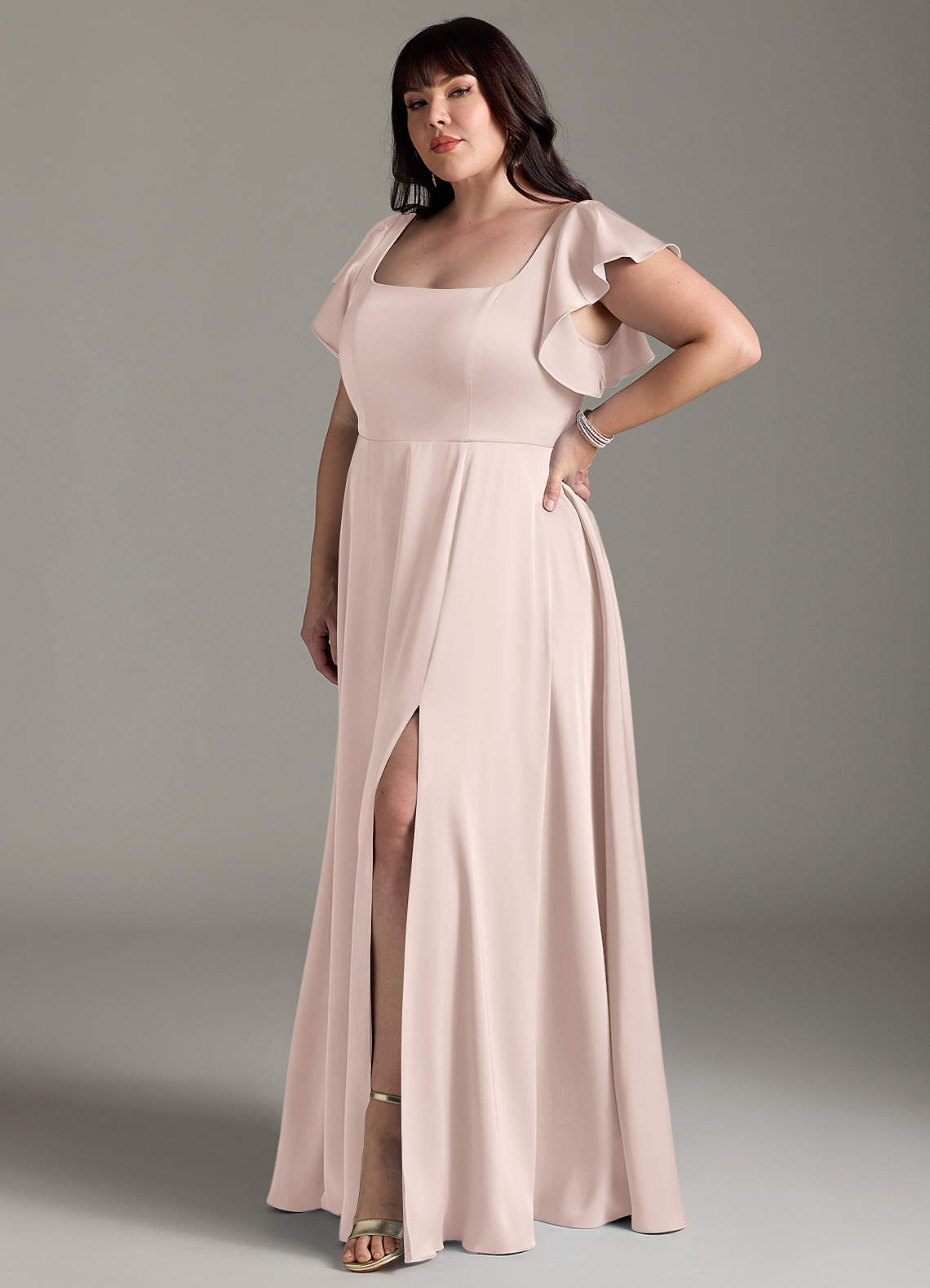 azazie pink bridesmaid dresses Azazie Bondi
