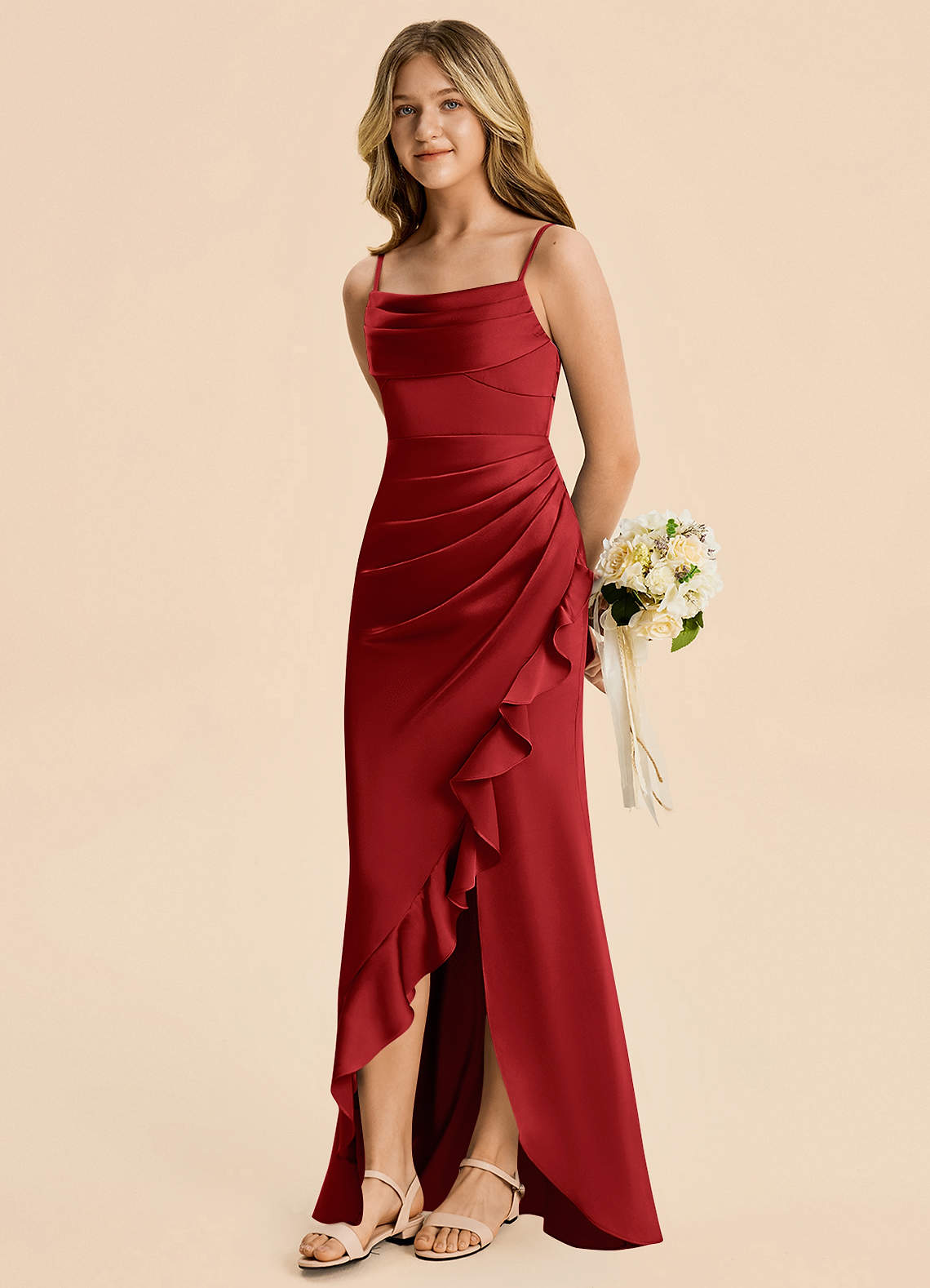 mia bridesmaid dresses Lemon Sorbet Bridesmaid Dress Matte Satin Size 0X