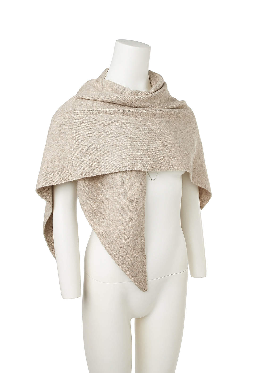 front châle en pashmina
