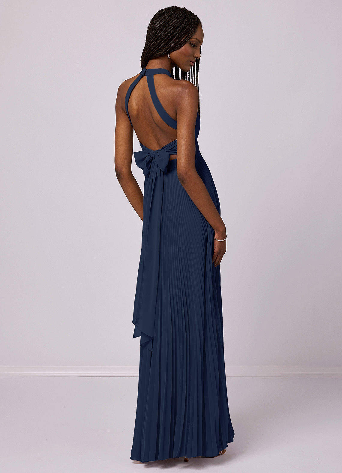 Barbie ♥ Azazie Bridesmaid Dresses A-Line Pleated Chiffon Floor-Length Dress image10