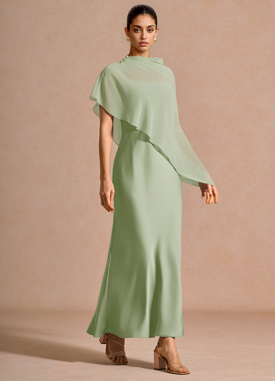 two piece dress green Elinae Light Two-Piece Sets 2X-Large