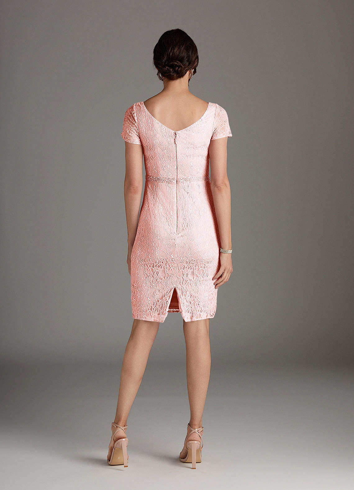 chinese dress ladies Women's Corset Pink Lace Mini Dress