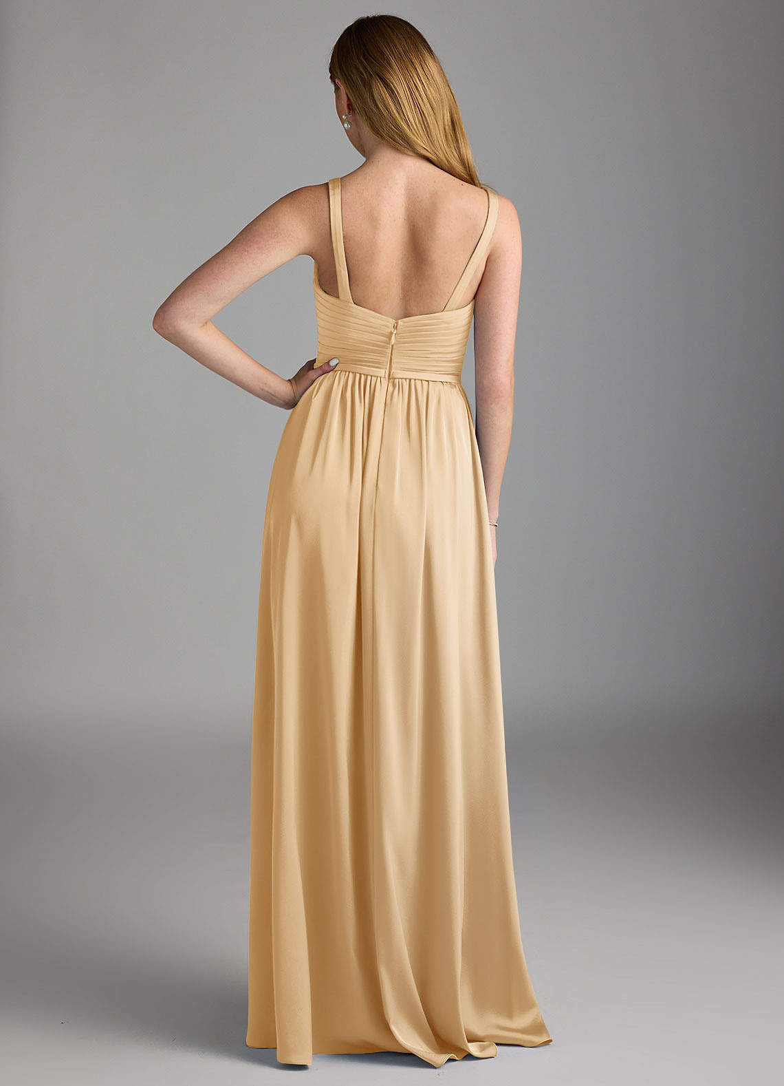 slim fit dress slacks CHANEL 19A Runway CC Logo Lesage Knit Mermaid Long Dress Gold