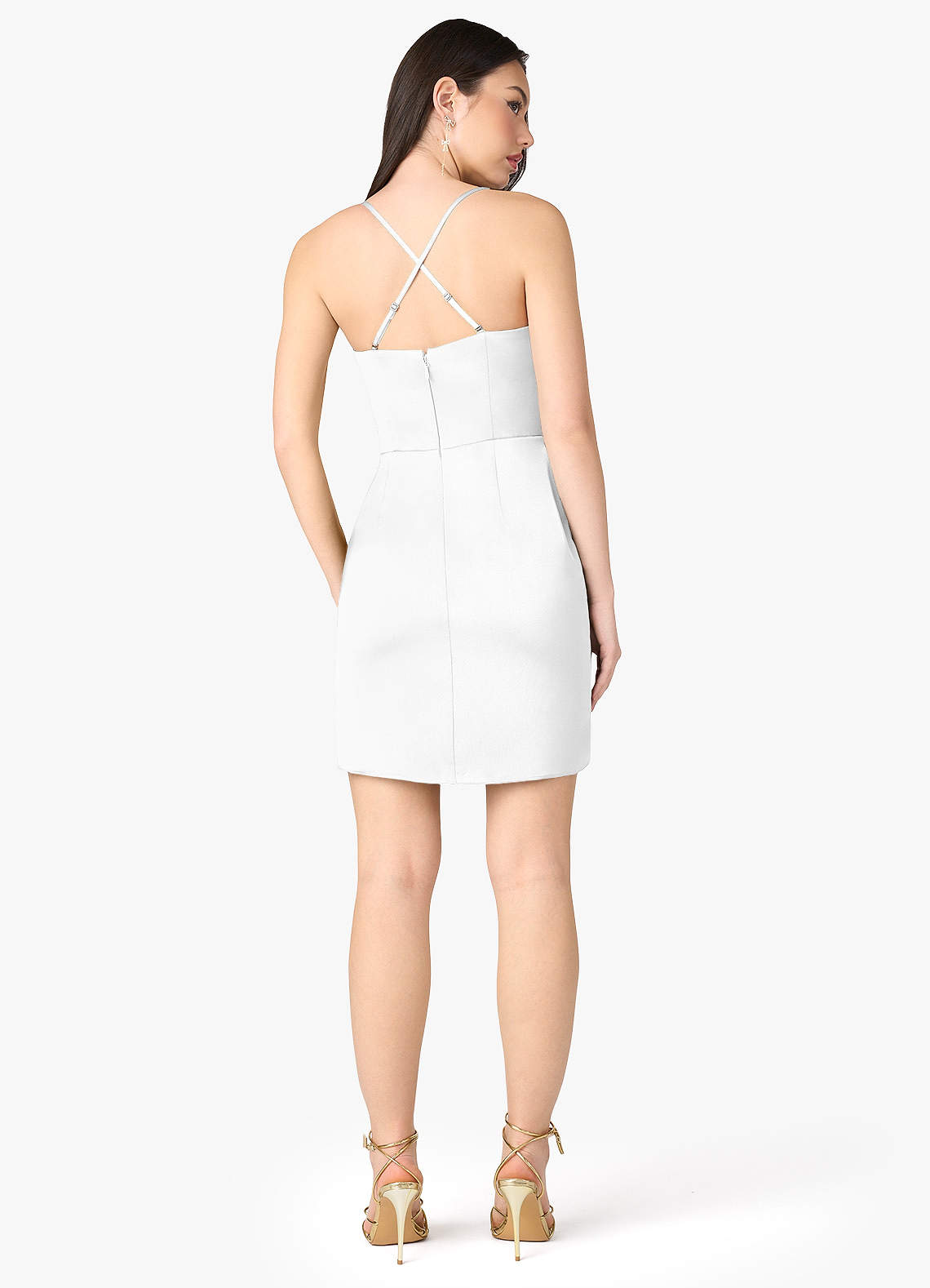 nellie mini dress white Nellie Mini Dress White / Yellow Floral