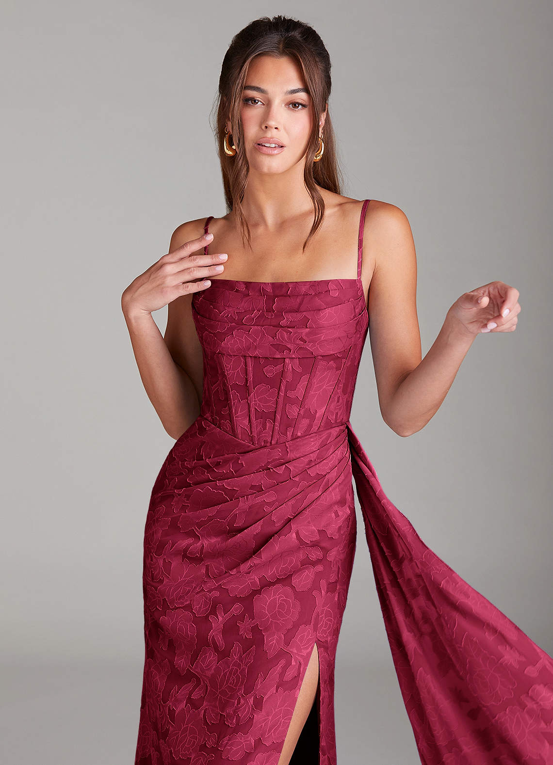 burgundy pink bridesmaid dresses 10 Burgundy Bridesmaid Dresses From Real Weddings