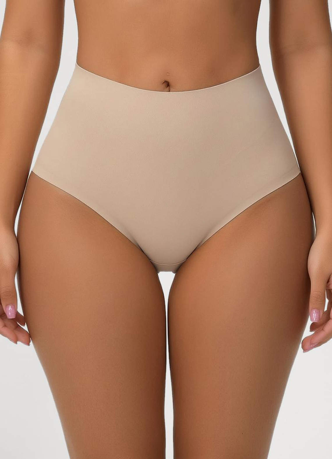 front High Waist Tummy Control Seamless Thongs
