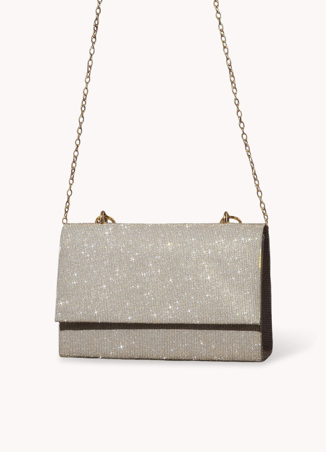 front Tote Glitter Evening Handbag