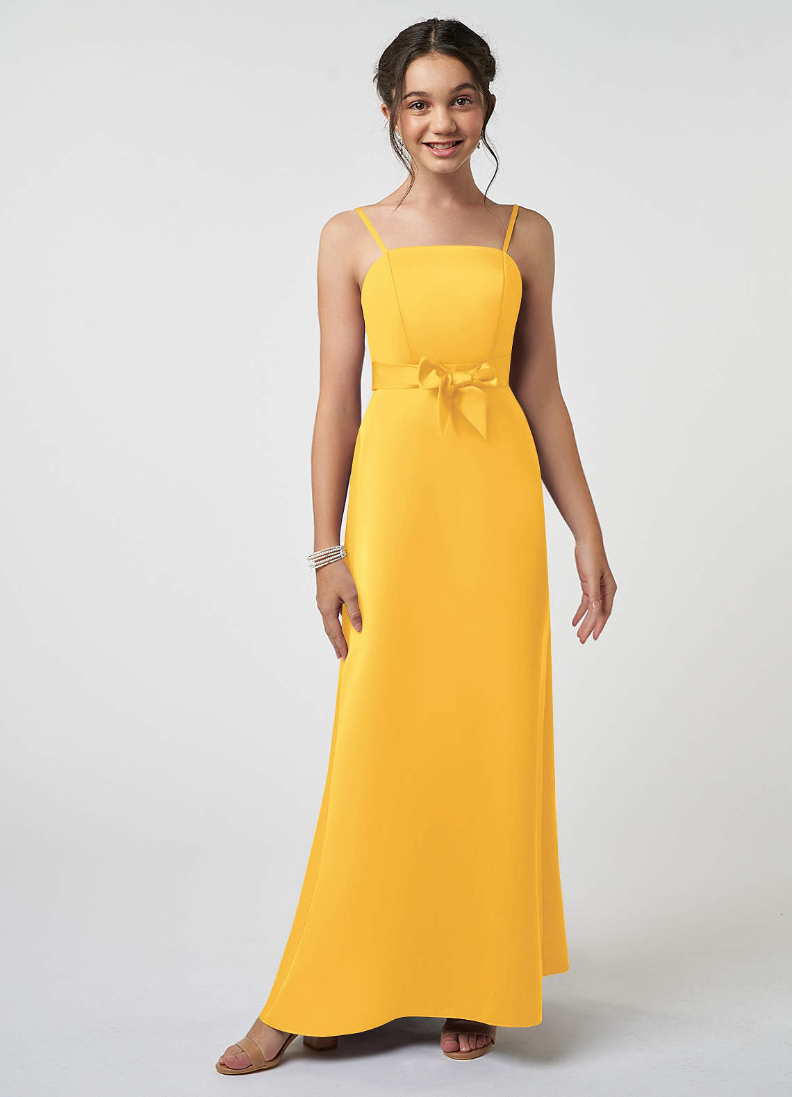 Yellow Junior Bridesmaid Dresses