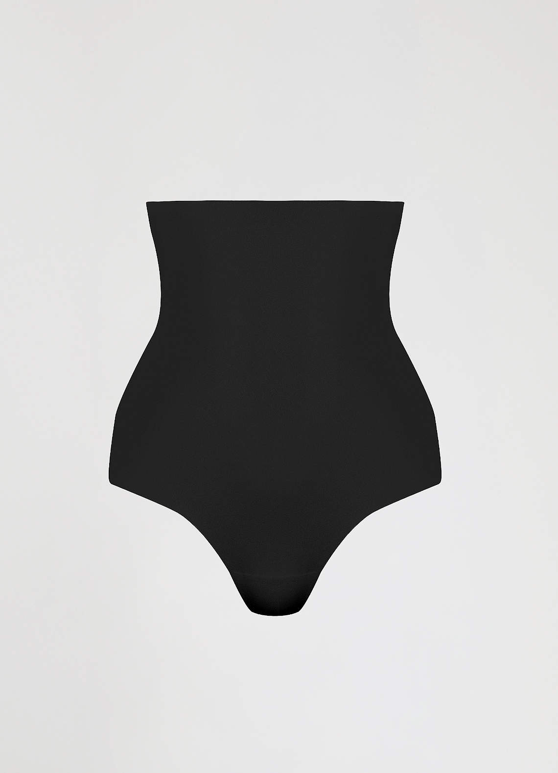 front Azazie Tanga moldeadora sin costuras de talle alto