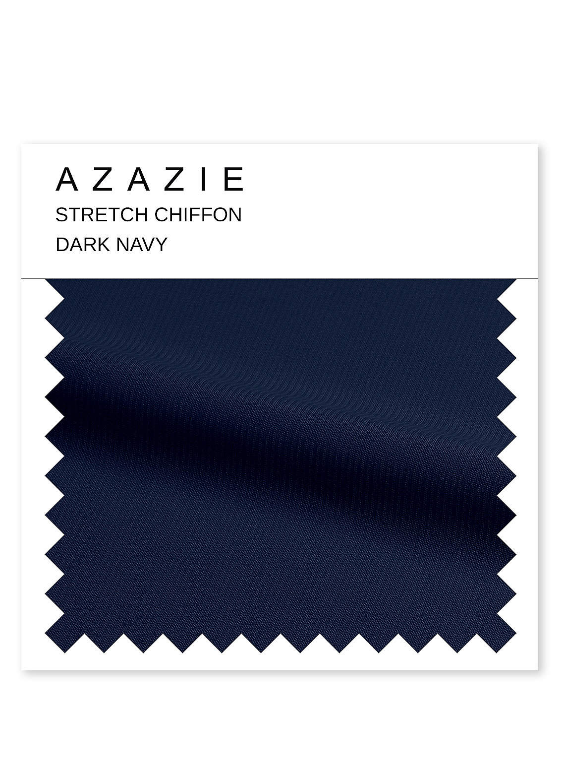 front Azazie Stretch Chiffon Swatch