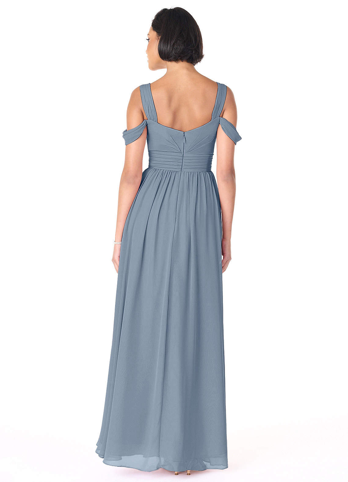 Azazie Lianne Twilight Chiffon Bridesmaid Dresses | Azazie