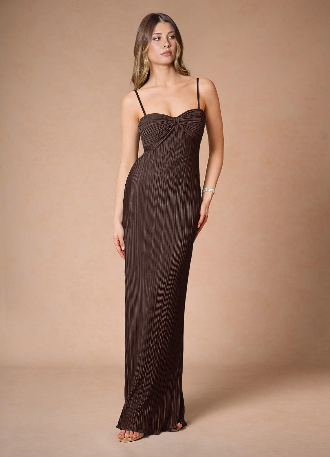 Nephele Chocolate Maxi Dress | Azazie Nephele Chocolate Maxi Dress | Azazie
