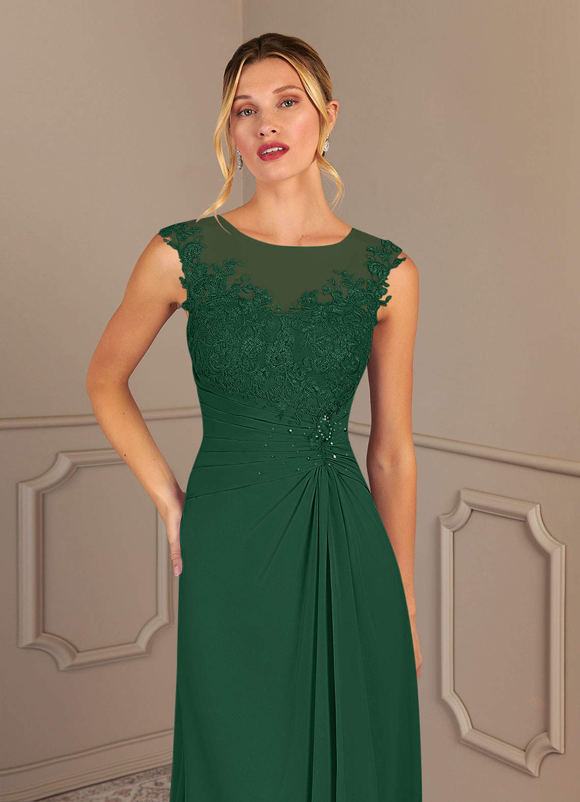 Dark Green Azazie Endora Mother Of The Bride Dress Mother Of The Bride Dresses Azazie 6312