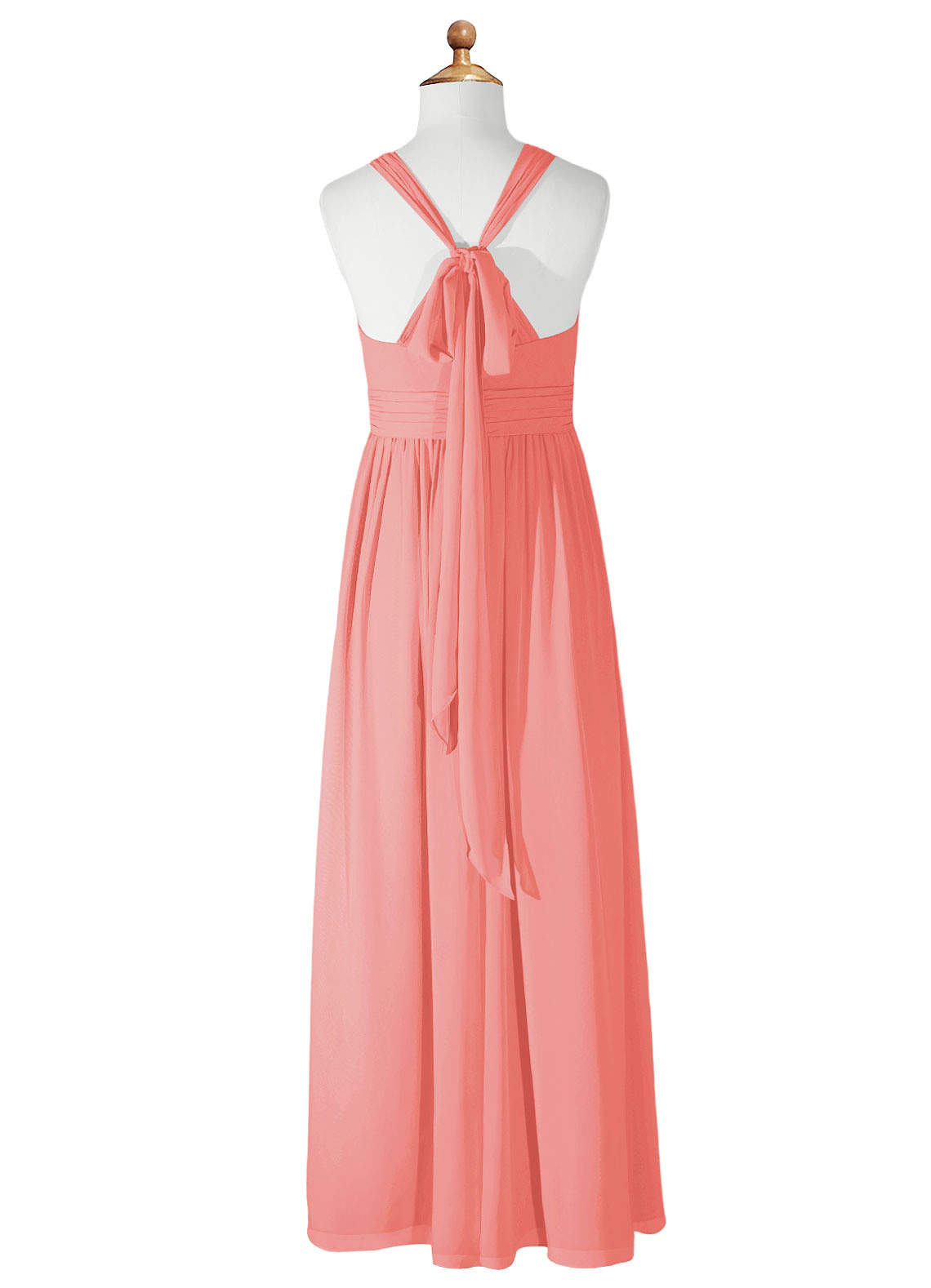 Coral bridesmaid outlet dress