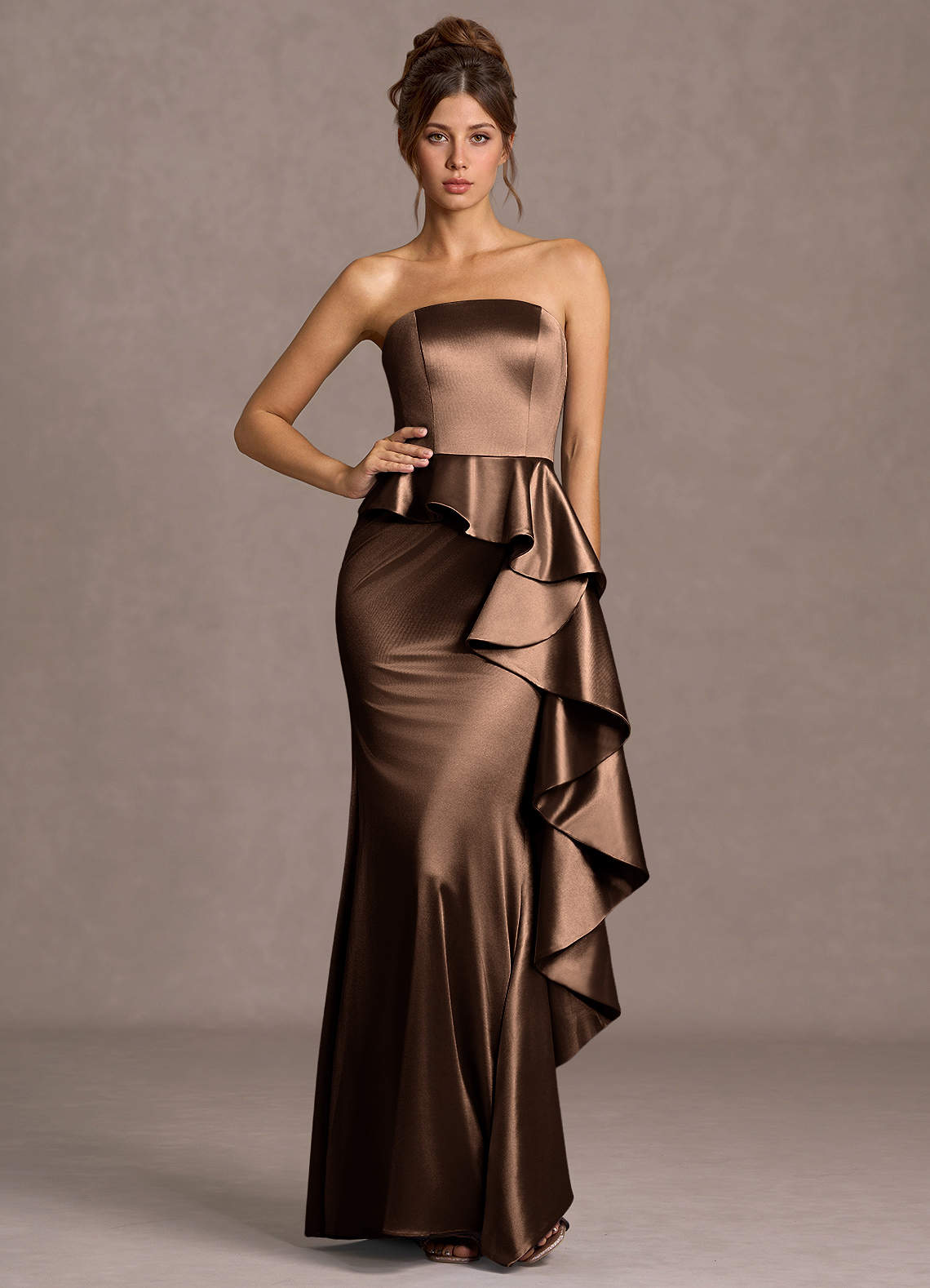 Nerissa Mocha Coco Maxi Dress image1