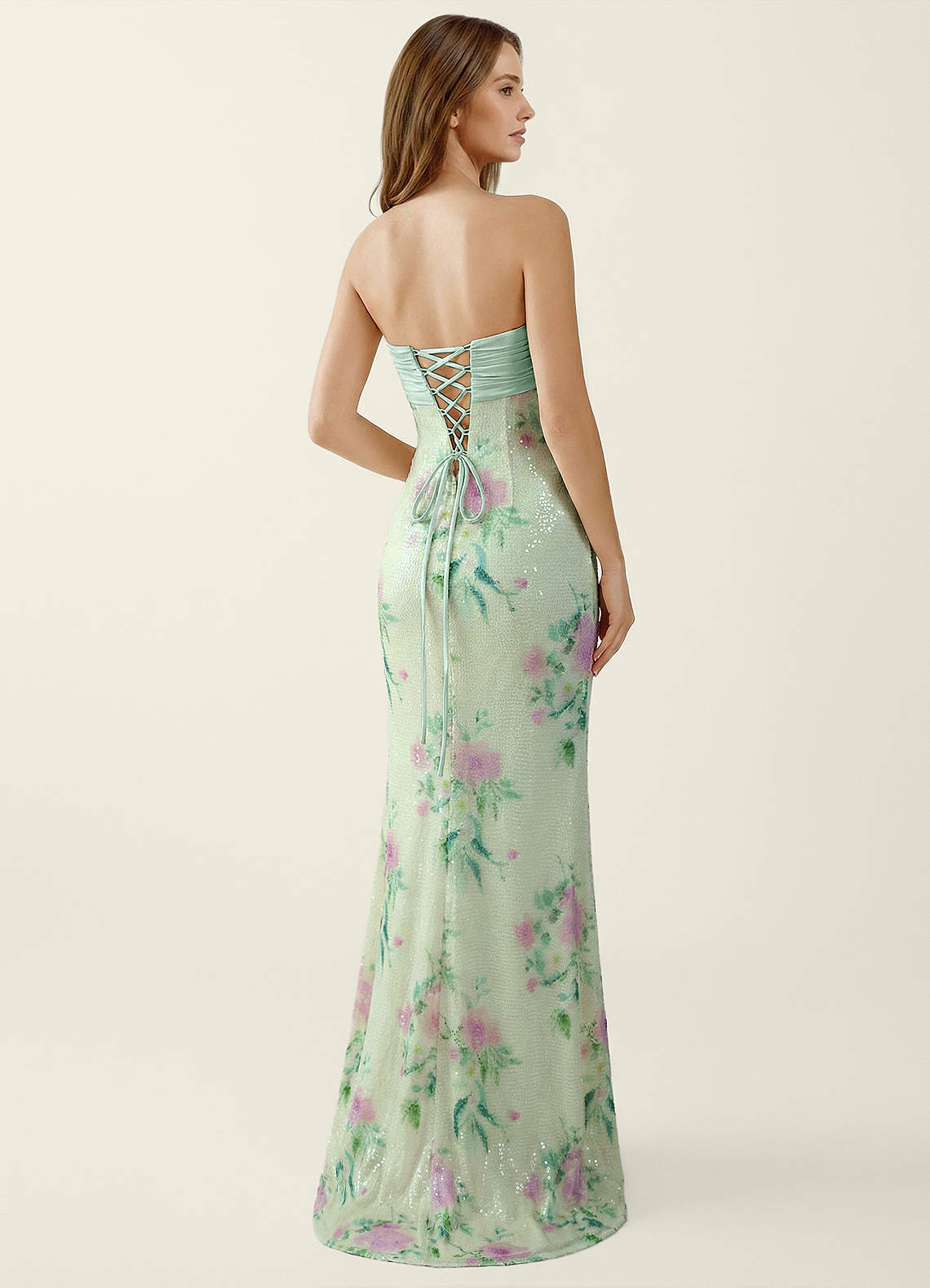 sage green cocktail dresses Ruelle A-Line Maxi Dress in Sage Green