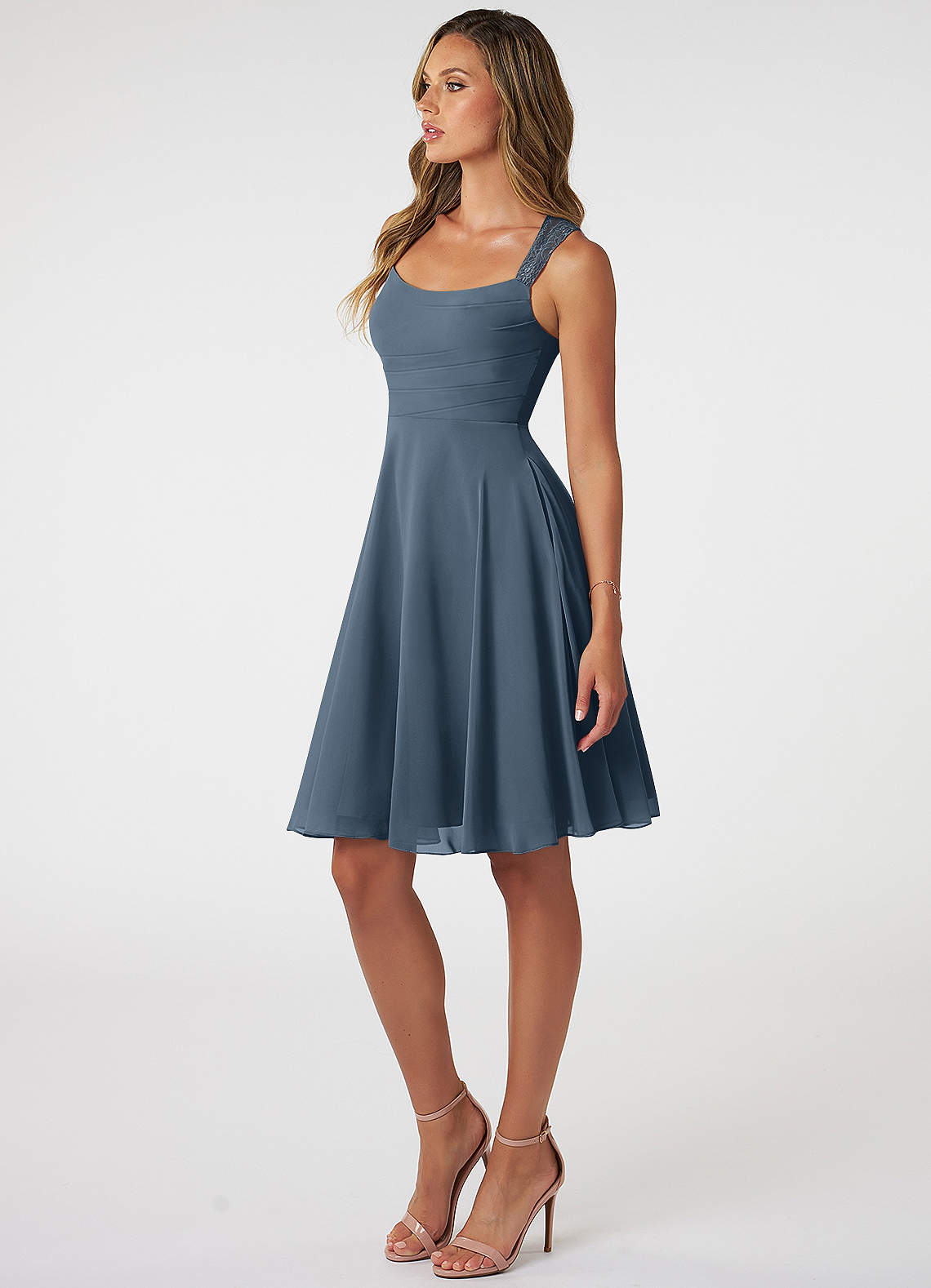 Azazie Vina Neptune Bridesmaid Dresses | Azazie