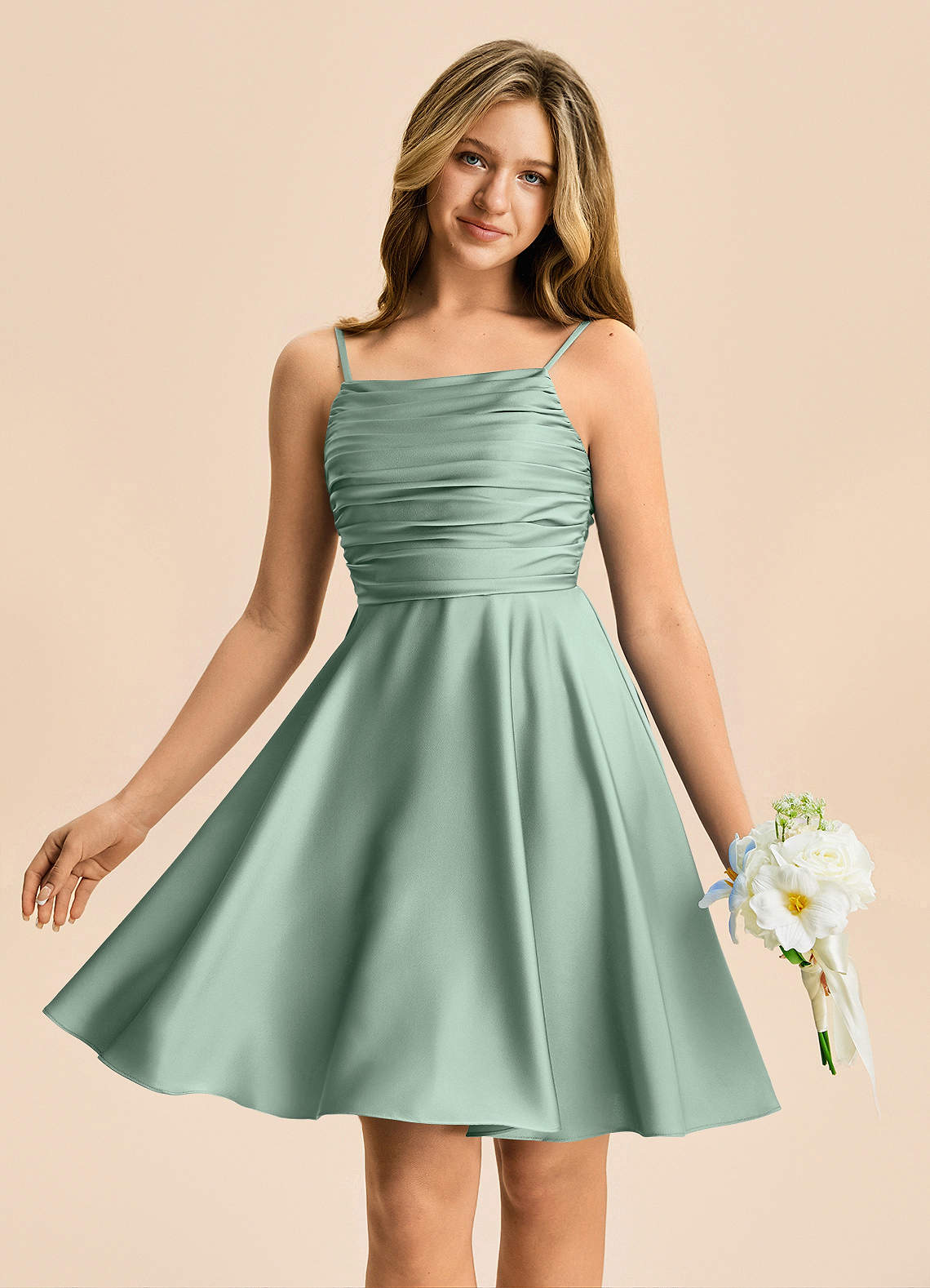 junior bridesmaid dresses mint green Green Dress Mint Green Chiffon Flower Girl Dress: Ivory Lace Junior MS. TUTU V NECK Ankle Gown: celia-long-sleeve-ankle-gown-cream-dusk-pink Flavor (Eggless):Belgian Chocolate festival or theme day