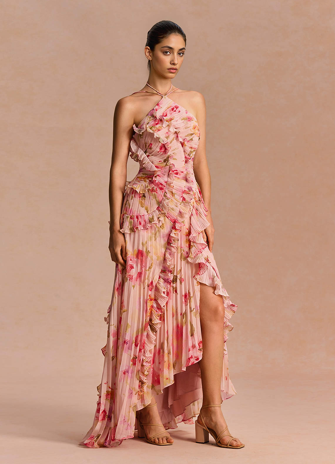 Hatsu Bouquet Floral Maxi Dress Ready to Ship | Azazie