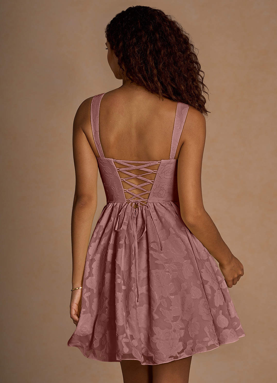 Ivy Light Pink Mini Dress image5