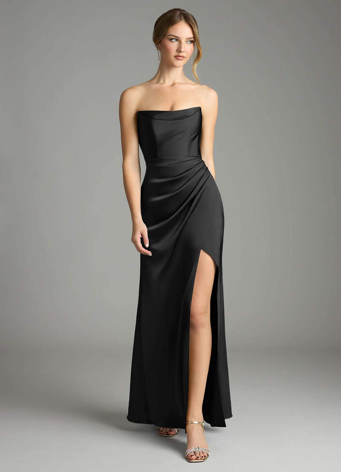 Azazie Leonis Black Bridesmaid Dresses | Azazie CA