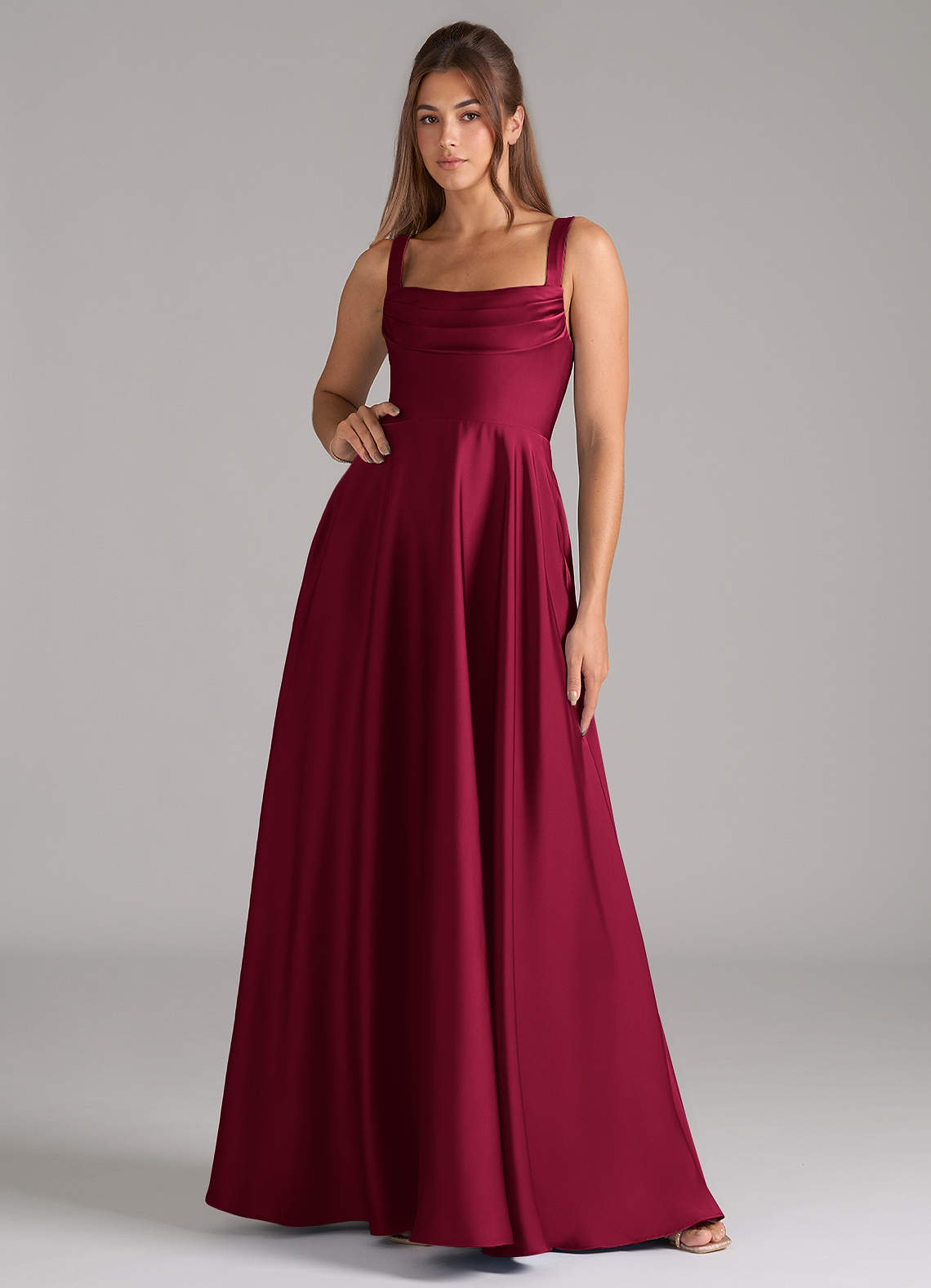 open lace back dress The Drop Waist Gown main image 1