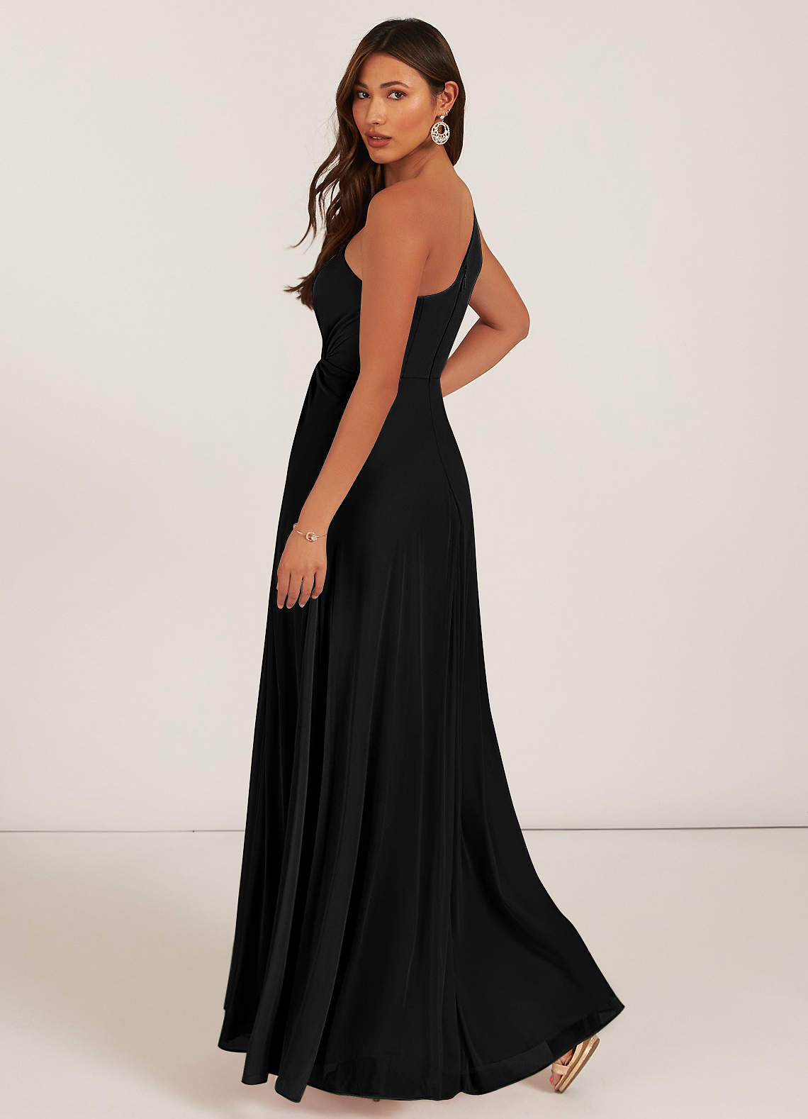 Black Azazie Brooke Bridesmaid Dresses | Azazie