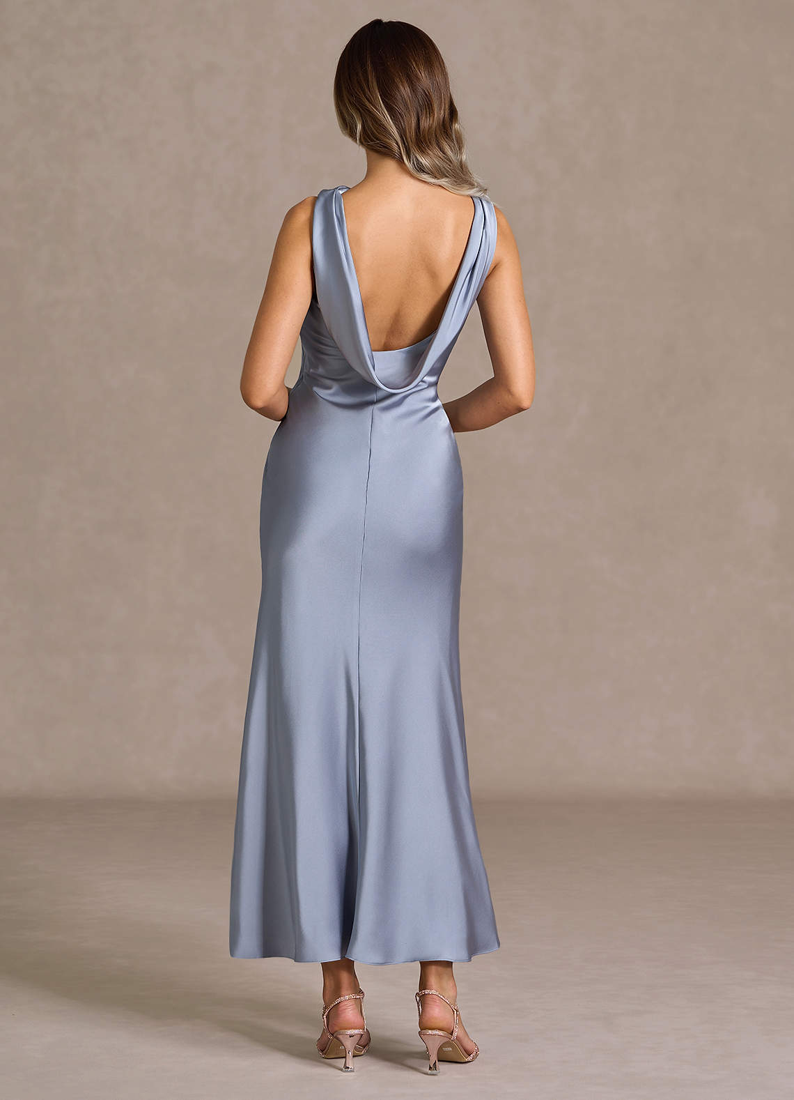 Vestido Azul Pálido Largo Cyanee image1