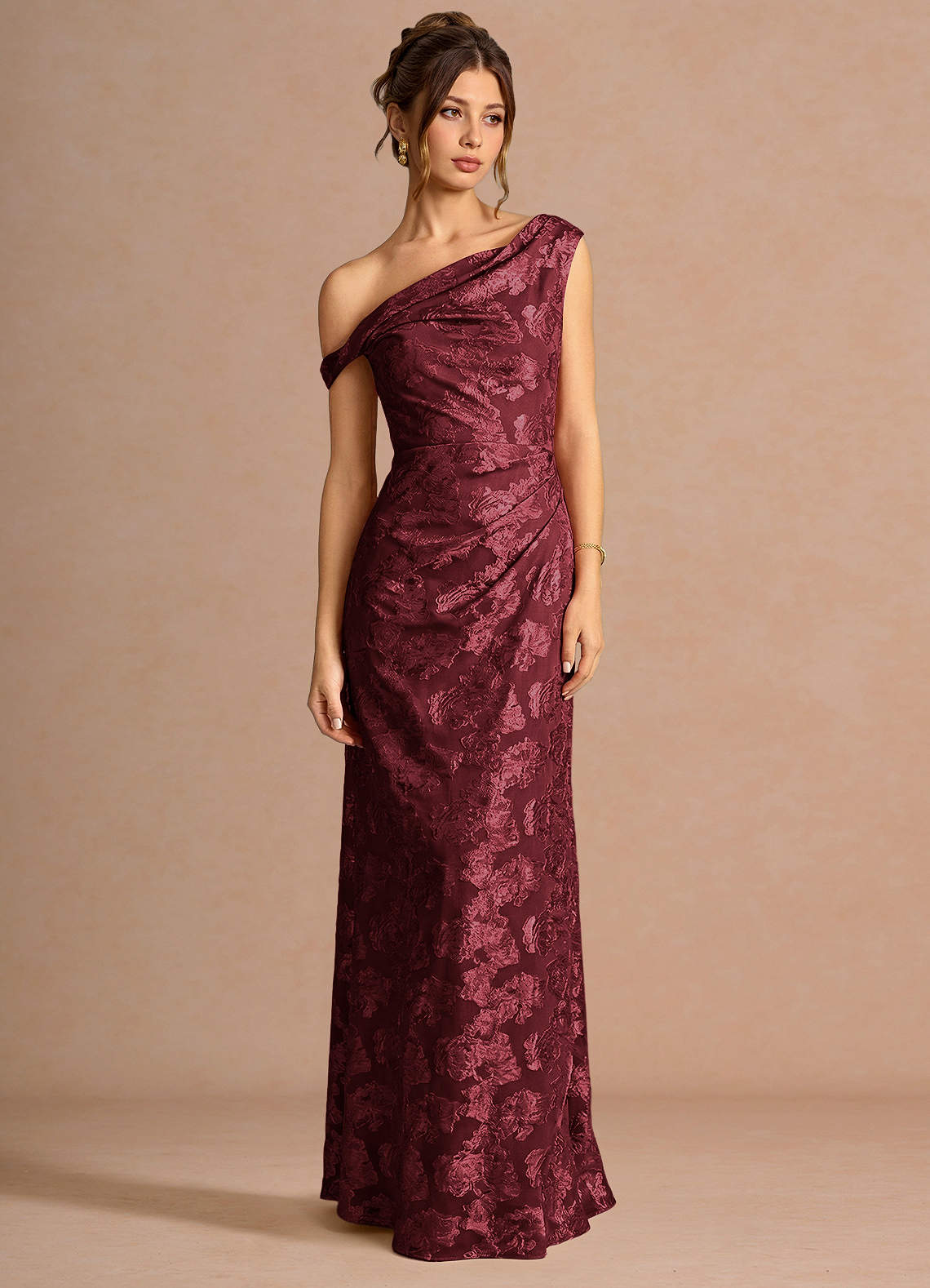 Kismet Wine Maxi Dress image2