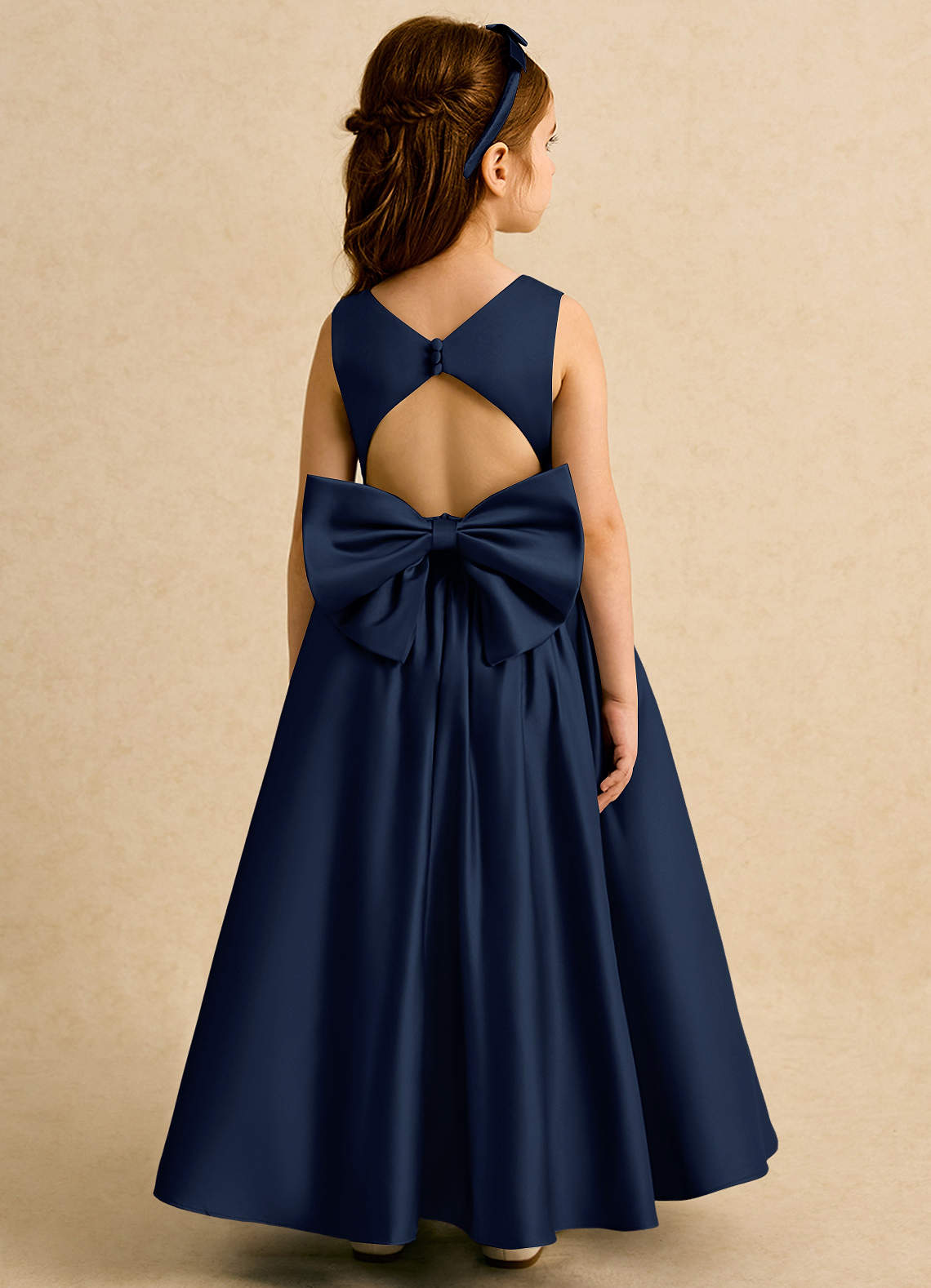 royal blue and purple wedding dress A-line V Neck Prom Cross Back Evening Dress PSK166 US12 / Custom Color Color:Blue Yellow Style_Slit Tailor is designed for Spirit Week 90s Day