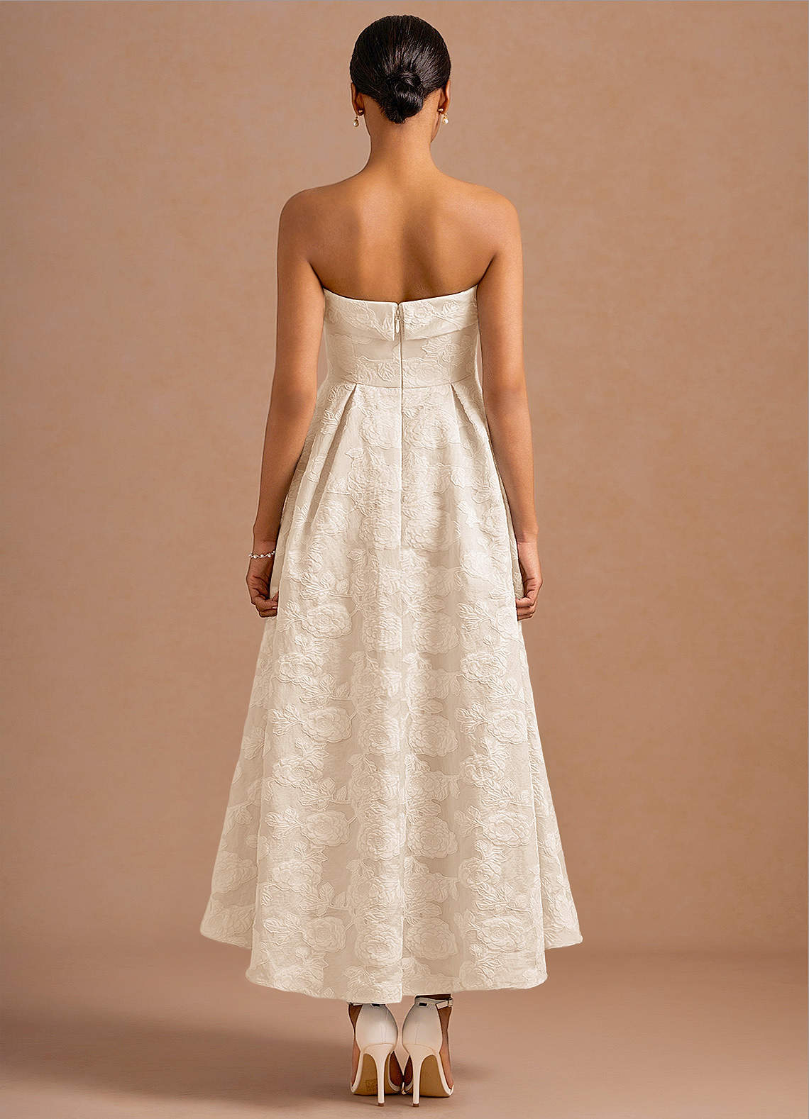 Clementine Cream Maxi Dress image1