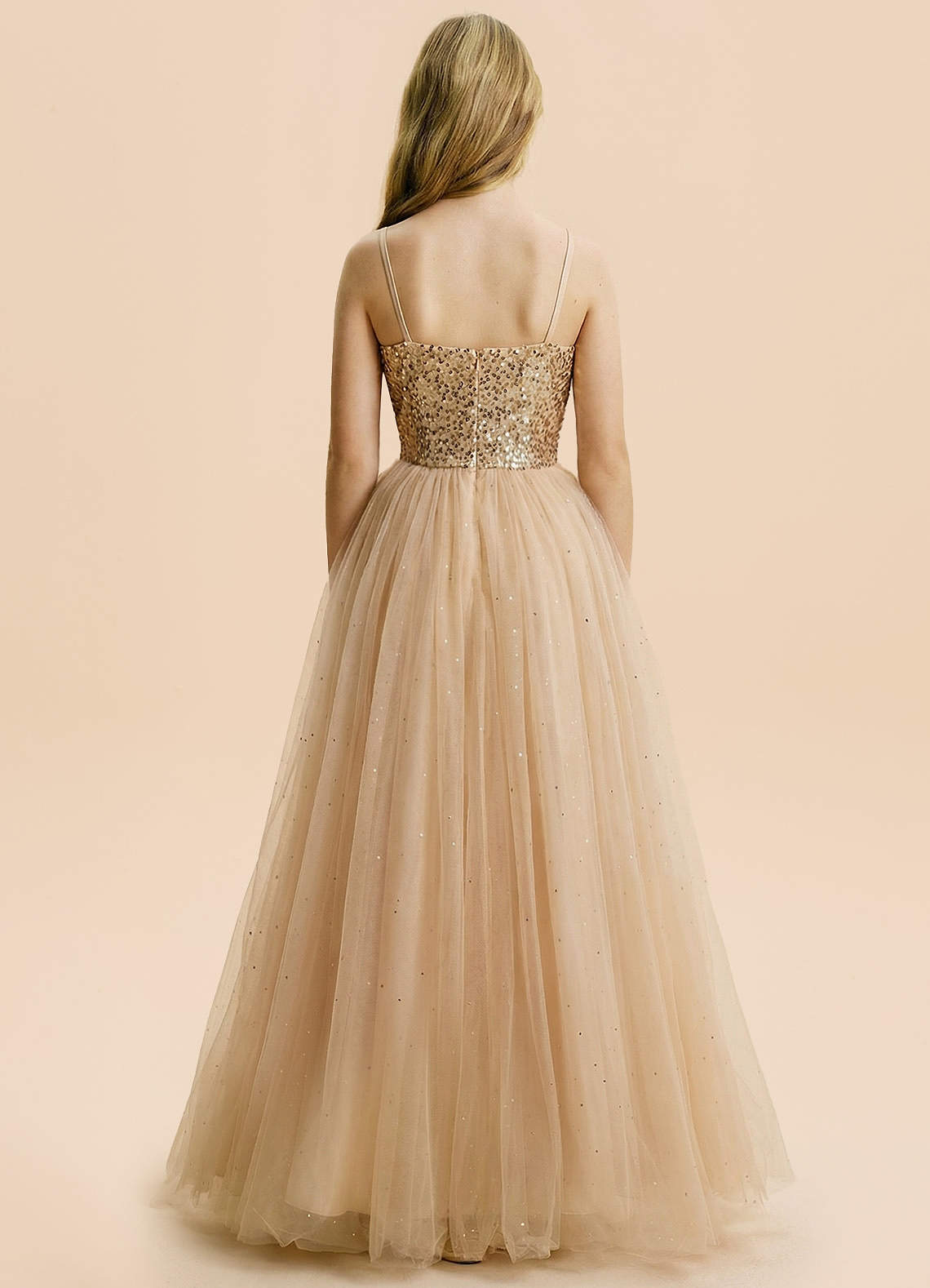 front Azazie Amelie Junior Formal Dress