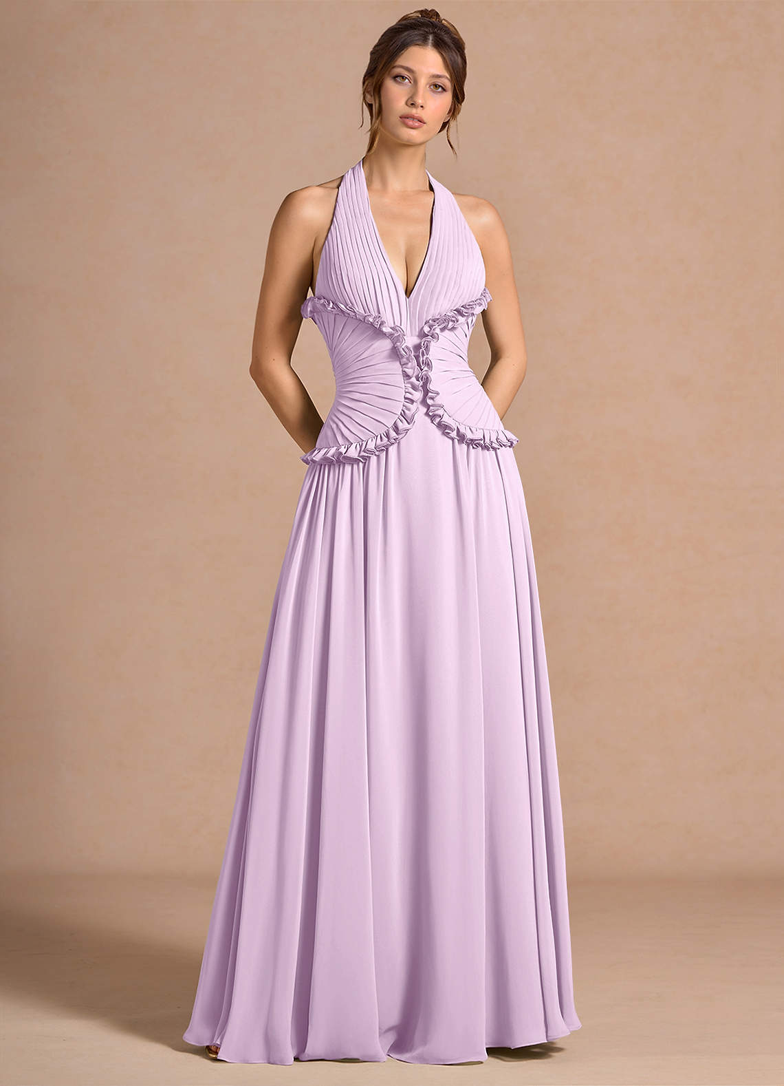 lilac maxi formal dress Amelie Frosted Category_Trending
