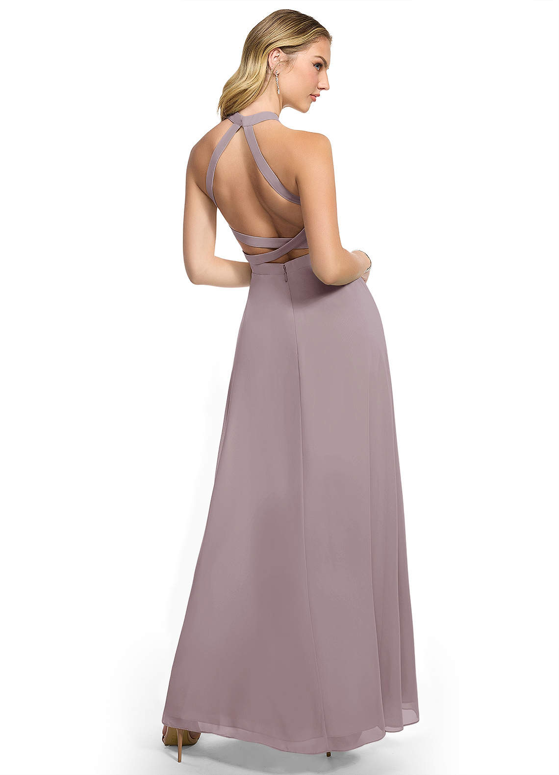 clarice's bridesmaid dresses Silver Bridesmaid Dresses Uk Harmony Spaghetti Straps Split Chiffon Br
