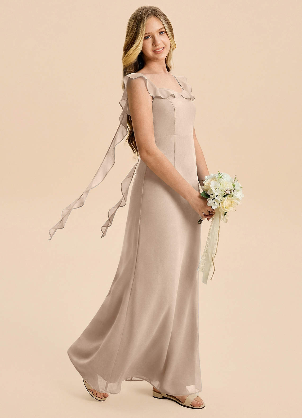 cindy bridesmaid dresses Azazie Junior length junior bridesmaid dress
