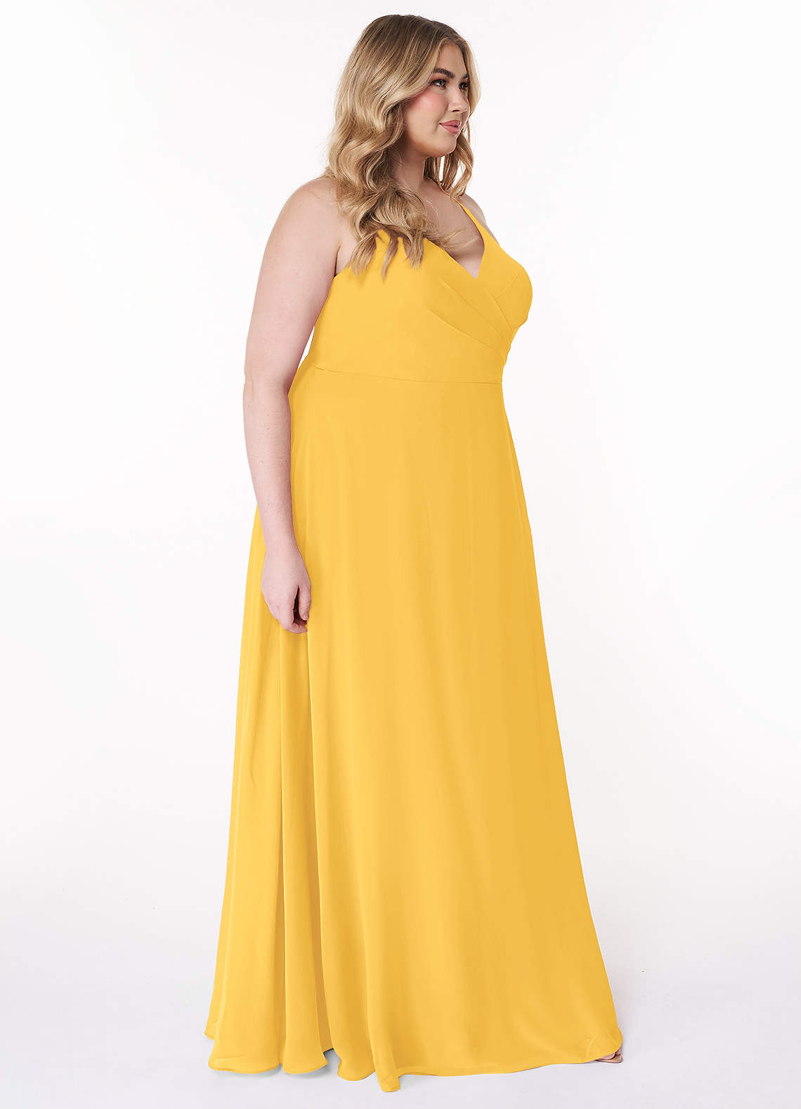 Azazie Davis Marigold Bridesmaid Dresses Azazie