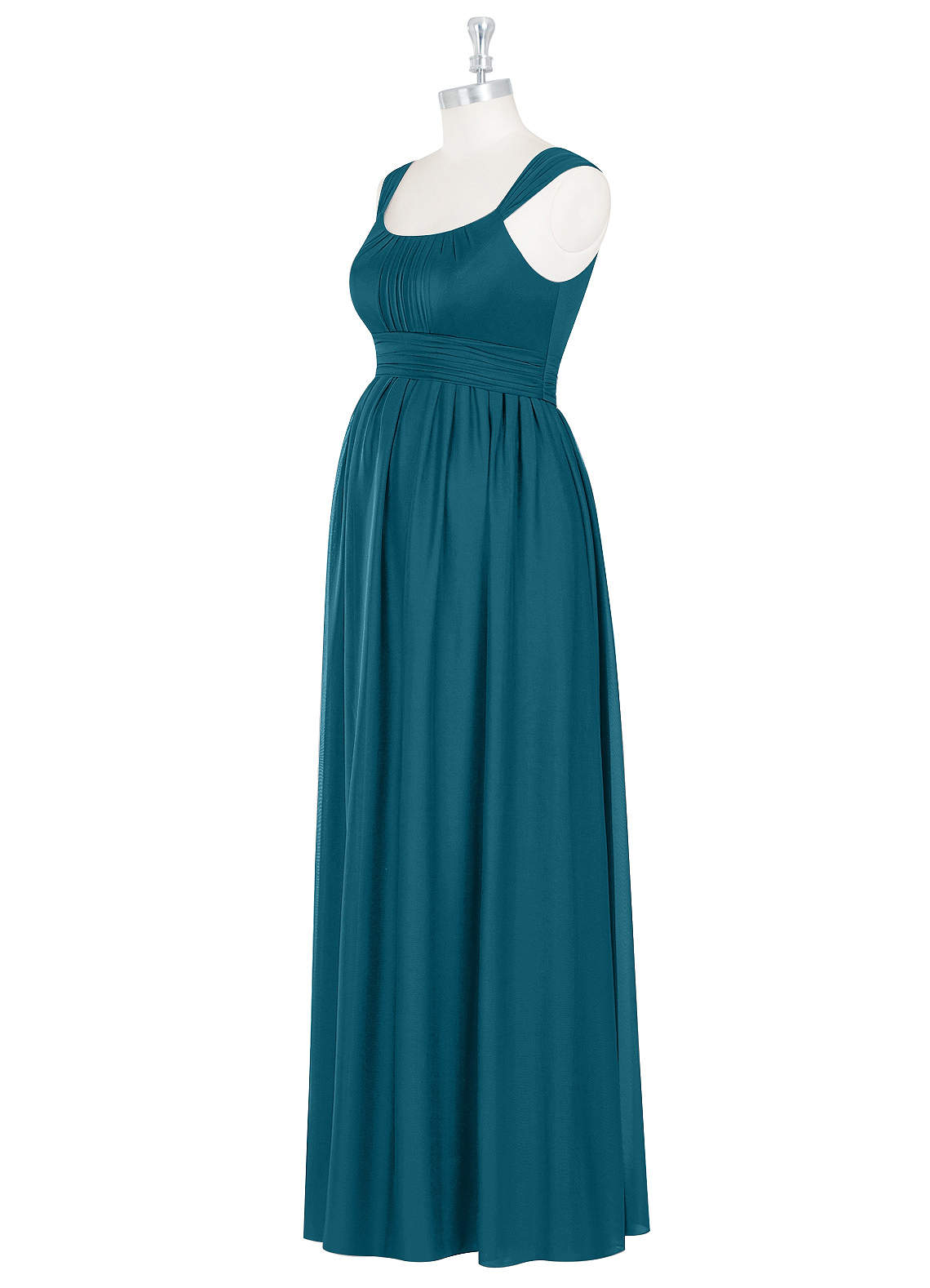 Azazie Melanie Ink Blue Maternity Bridesmaid Dresses Azazie