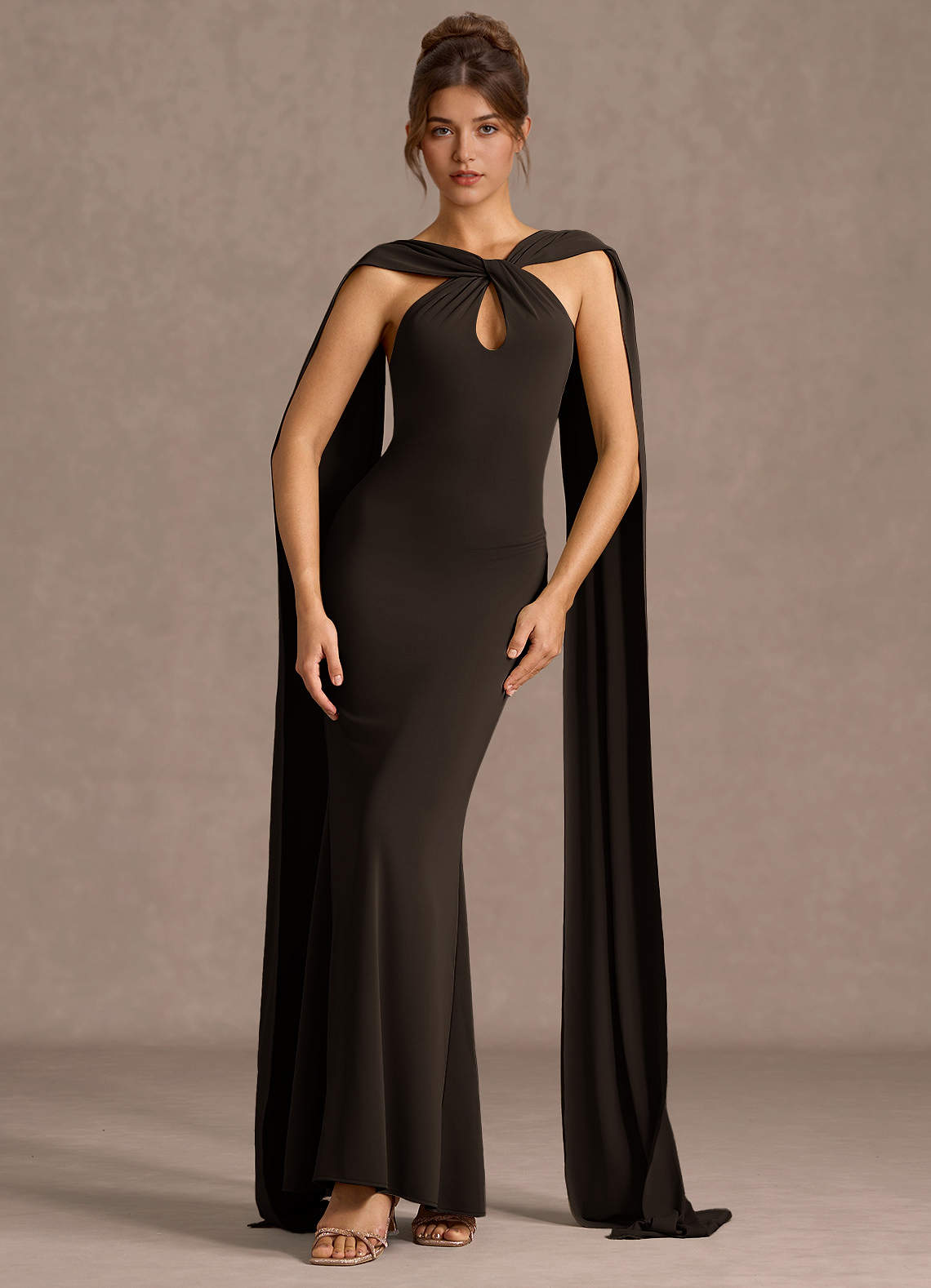 Quenelle Chocolate Maxi Dress image1