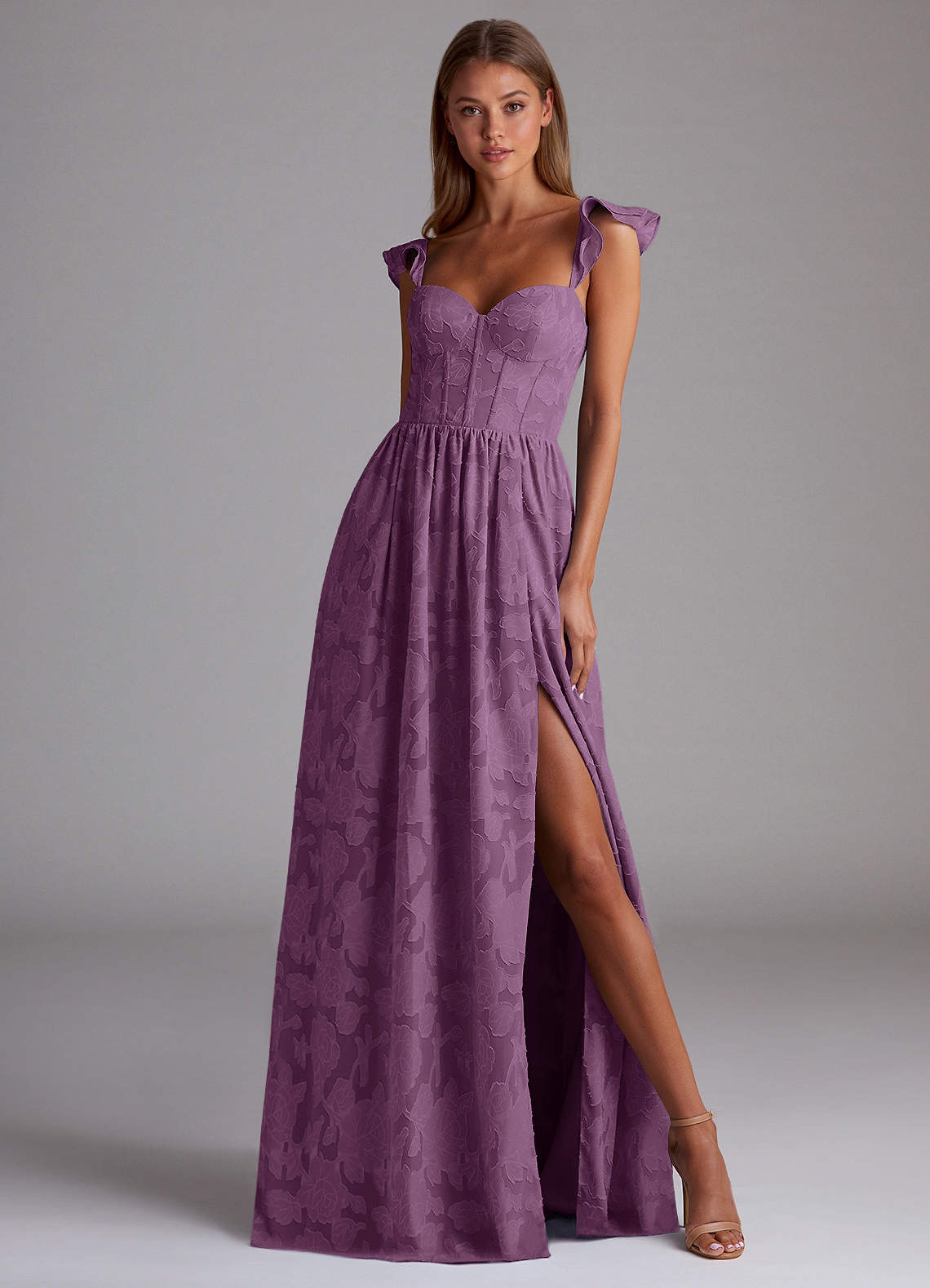 wisteria prom dresses Gorgeous Wisteria Mermaid Prom Dress Long WIth Beads Holiday Party Gowns