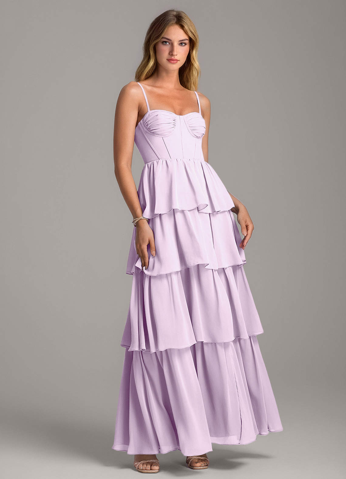 Azazie Alanna Frosted Lilac Chiffon Bridesmaid Dresses | Azazie Azazie Alanna Frosted Lilac Chiffon Bridesmaid Dresses | Azazie