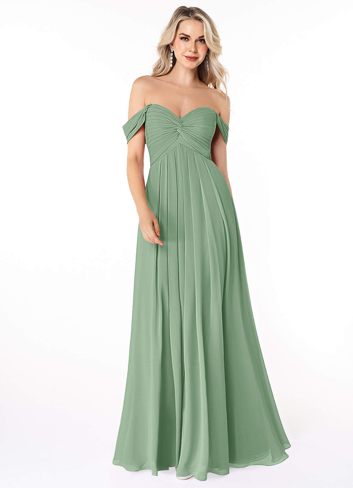 Matcha Kaitlynn Try-on Dress Sample Dress Bridesmaid Dresses | Azazie