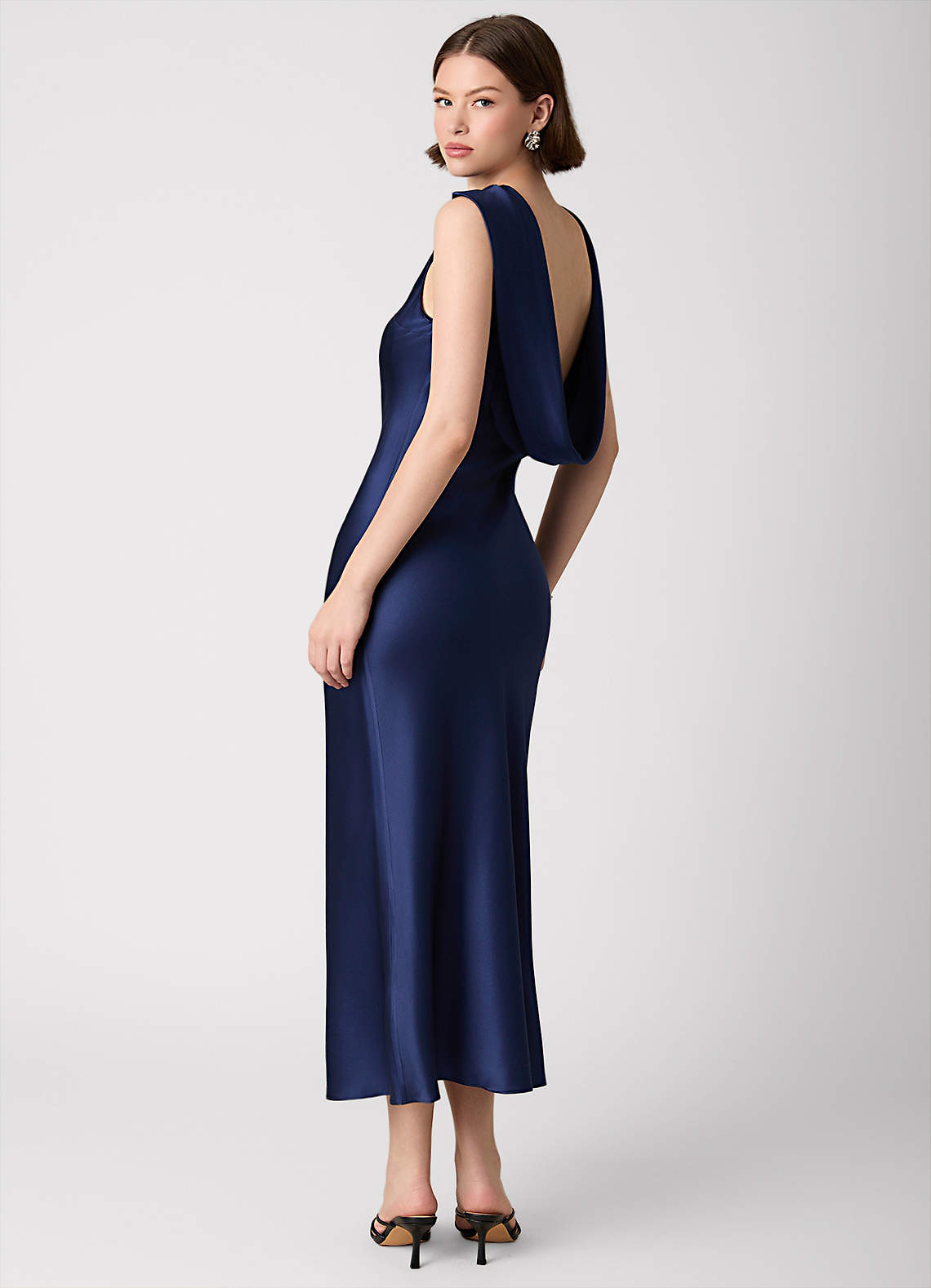sachin and babi light blue dress Button Detailed Straight Cut Dress main image 0