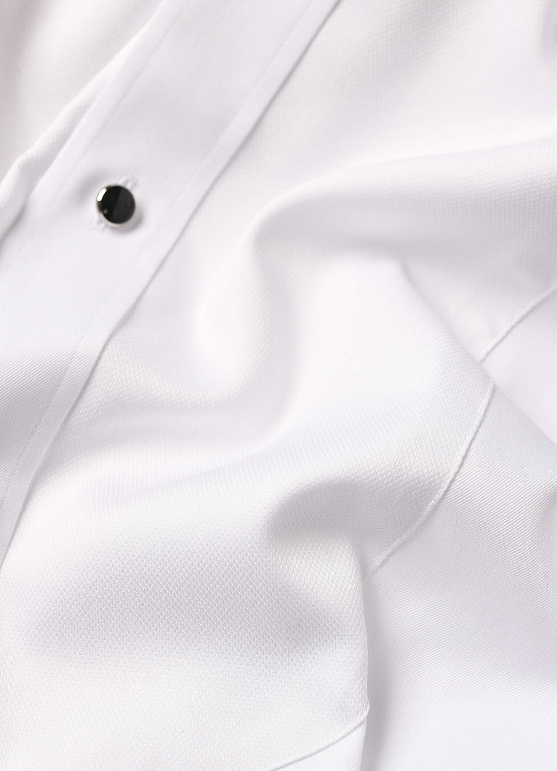 front Samuel White 100% Cotton Marcella Bib Tuxedo Shirt