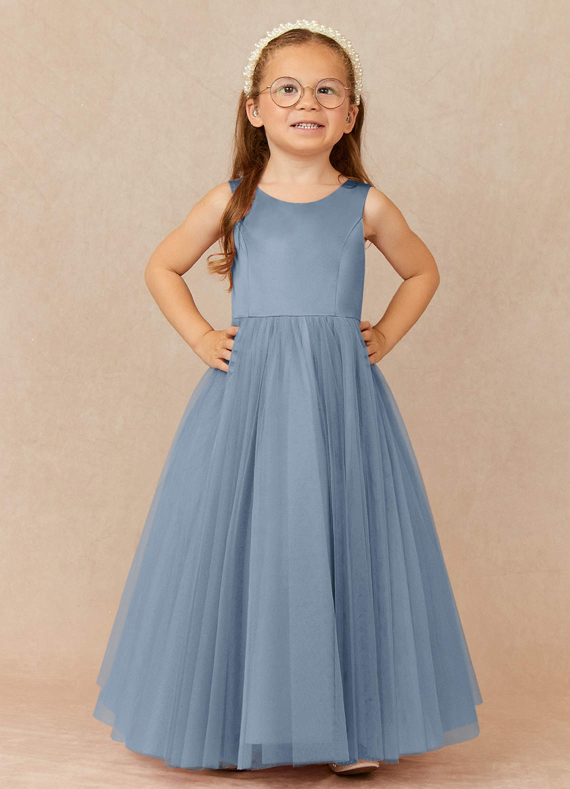 blue dress for baby girl Girls: Just A Game Royal Blue Babydoll Dress – Shop the Mint main image 1