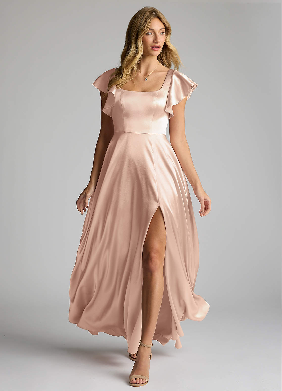 English Rose Azazie Bondi Bridesmaid Dresses | Azazie