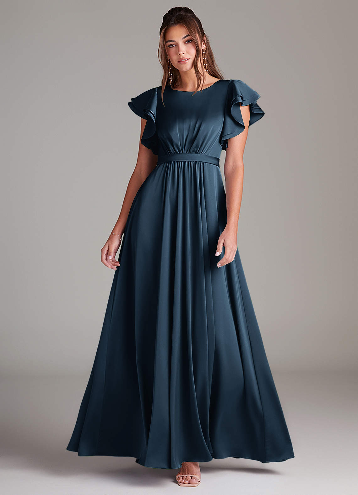 azazie dark navy bridesmaid dresses Daphne Bondi is our gorgeous