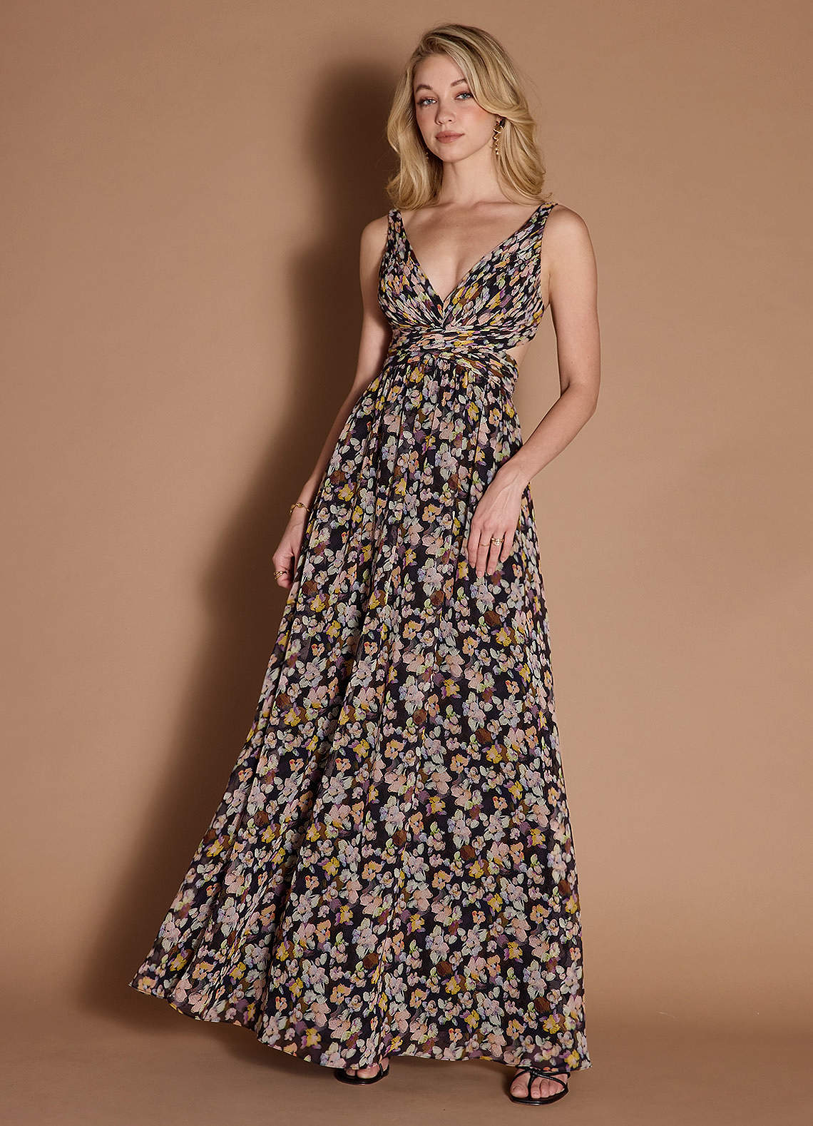 chinese dress ladies Aspen Maxi Dress- Terracotta Red main image 0