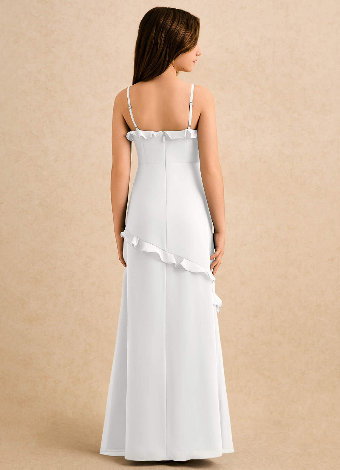 lola bridesmaid dress Lola Floor-Length V-Neck Bridesmaid Dress main image 0