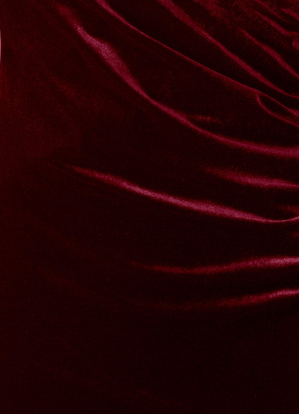 Promise Of Forever Burgundy Velvet Maxi Dress image1