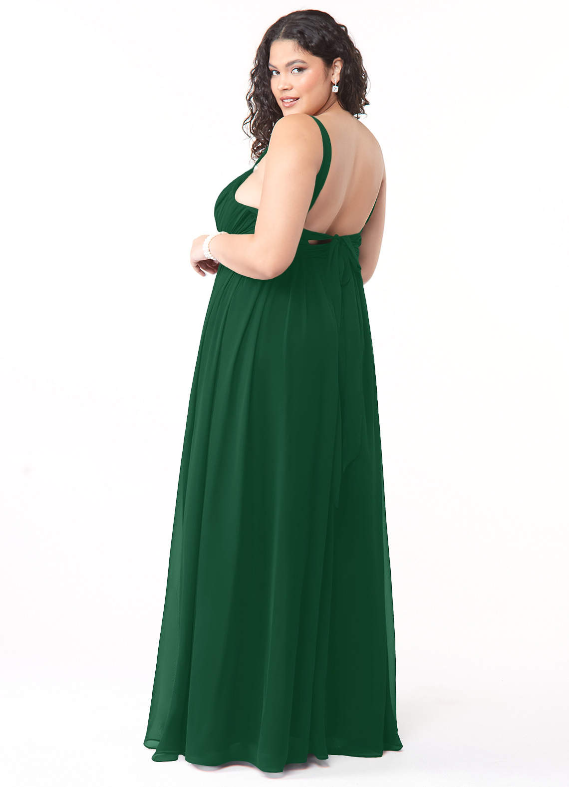green emerald velvet dress Azazie x Kendall + Kylie Green Gown  Continuiti
